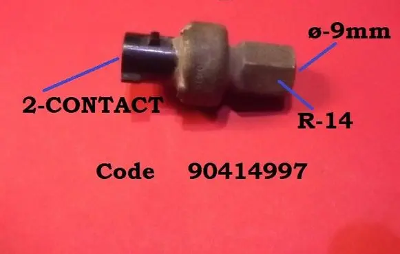 Nissan Primera Air conditioning (A/C) pressure sensor 90414997