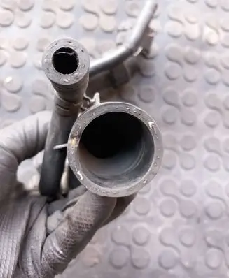 Skoda Superb B5 (3U) Engine coolant pipe/hose 8D0121101AD PA66GF30