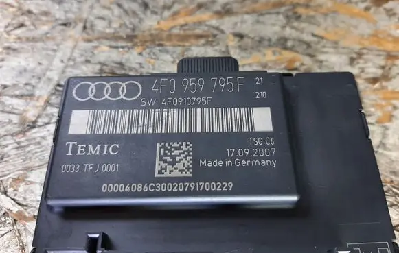 Audi A6 S6 C6 4F Door control unit/module 4F0959795F 4F0910795F