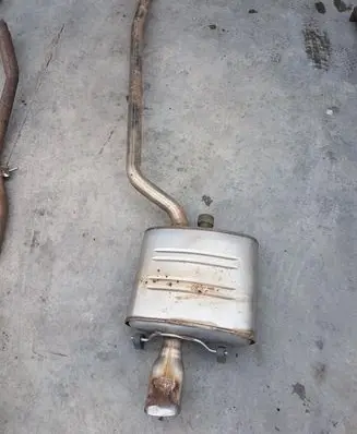 BMW 5 E60 E61 Rear muffler/silencer tail pipe 