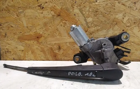 Volkswagen Polo V 6R Rear window wiper motor 0390201207 5K6955711B