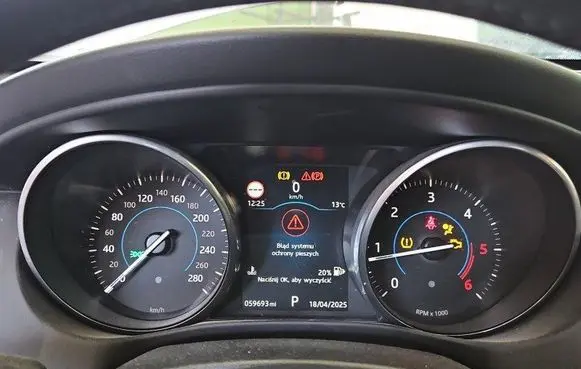 Jaguar XE Speedometer (instrument cluster) HX7310849ED IMPRK1452530
