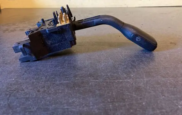 Audi A4 S4 B5 8D Wiper control stalk 37076