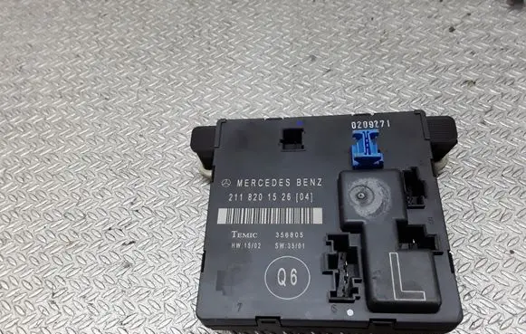 Mercedes-Benz E W211 Door control unit/module 2118201526