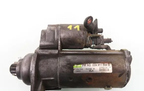 Skoda Fabia Mk1 (6Y) Starter motor 02A911024G D7RS130