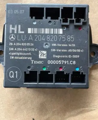 Mercedes-Benz C W204 Door control unit/module A2048200526 A2048207585 A2044421332