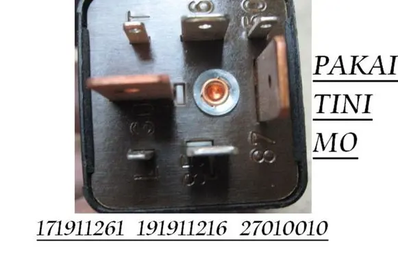 Volkswagen PASSAT B4 Glow plug pre-heat relay 171911261 191911216