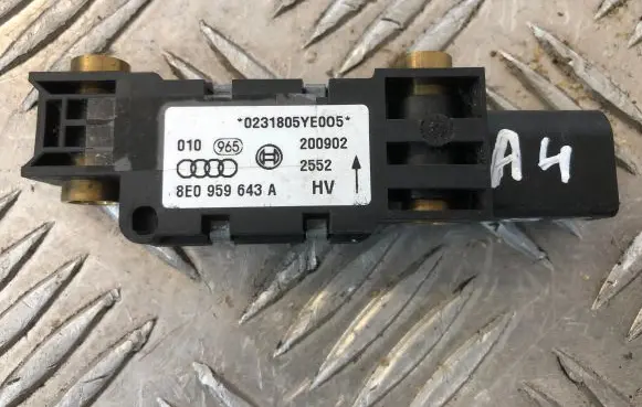 Audi A4 S4 B6 8E 8H Airbag deployment crash/impact sensor 8E0959643A 023180FYE005 200902
