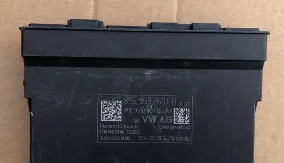 Audi A6 etron 85E Seat control module 85E959760FB