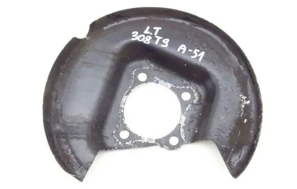 Peugeot 308 Rear brake disc plate dust cover 9807112580