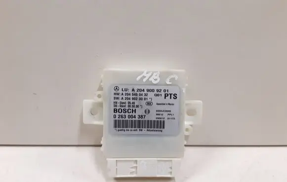 Mercedes-Benz C W204 Parking PDC control unit/module A2049009201
