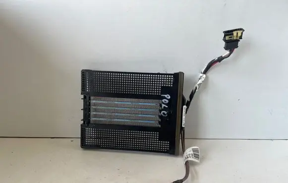 Electric cabin heater radiator