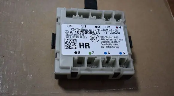 Mercedes-Benz GLE W167 Door control unit/module A1679008613555955