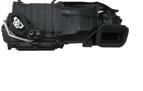 Interior heater climate box assembly