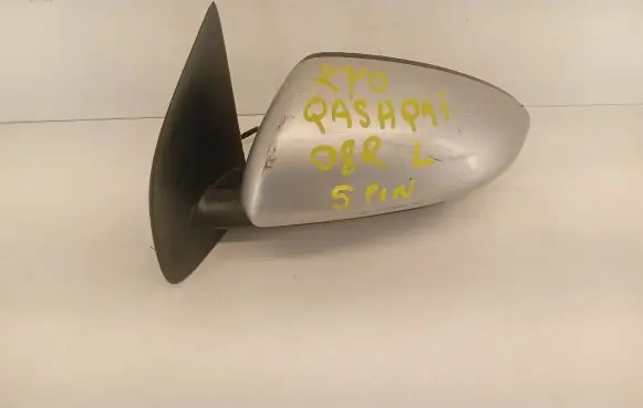 Nissan Qashqai Front door electric wing mirror 