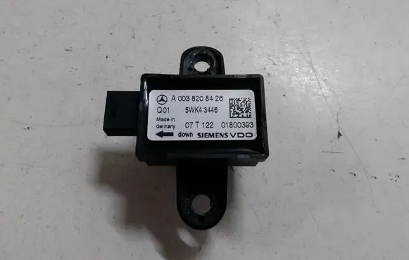 Airbag deployment crash/impact sensor