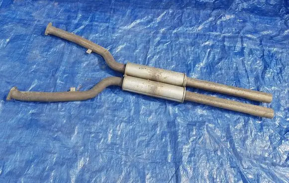 BMW 7 E65 E66 Middle muffler/silencer 7545062BBGG 7545062