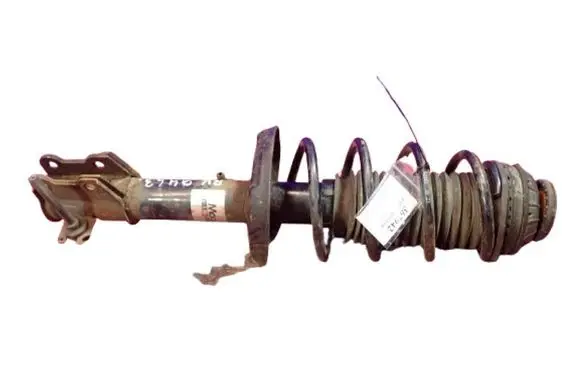 Front shock absorber with coil spring