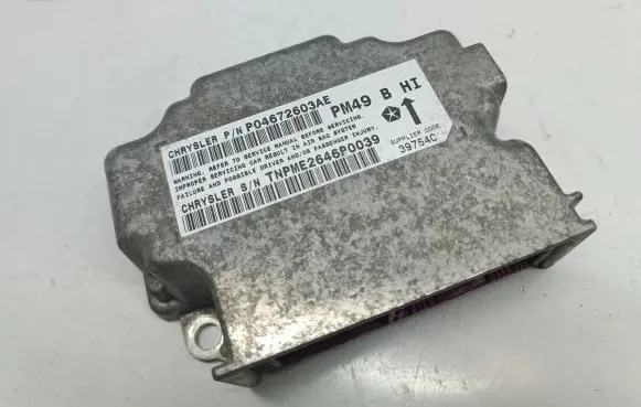 Dodge Caliber Airbag control unit/module P04672603AE 39754C TNPME2666P0039