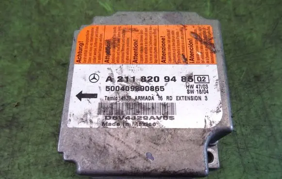 Mercedes-Benz E AMG W211 Airbag control unit/module A2118209485