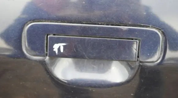 Audi A8 S8 D2 4D Rear door exterior handle