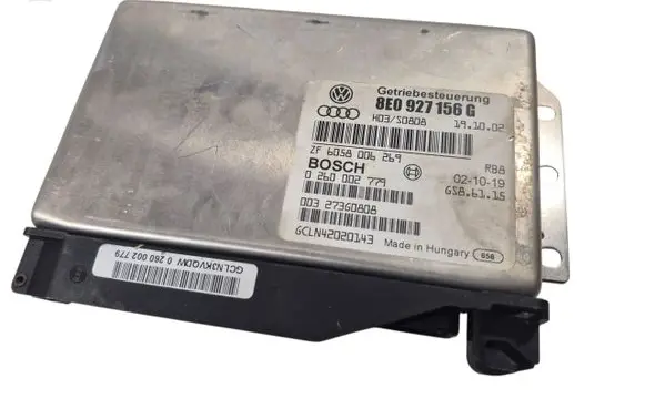 Audi A4 S4 B6 8E 8H Gearbox control unit/module 8E0927156G 0260002779 6058006269