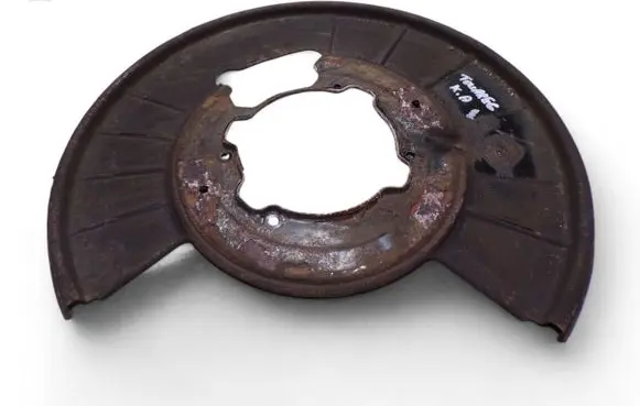Volkswagen Touareg II Rear brake disc plate dust cover 