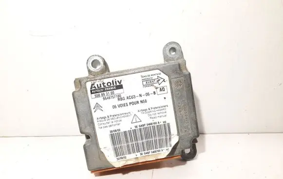 Citroen Xsara Picasso Airbag control unit/module 216196958B