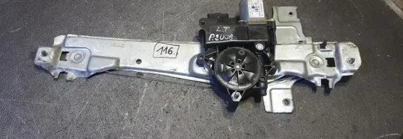Peugeot 2008 I Rear door window regulator with motor 9806082280