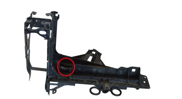 Mini Cooper Countryman F60 Headlight/headlamp mounting bracket 7184160