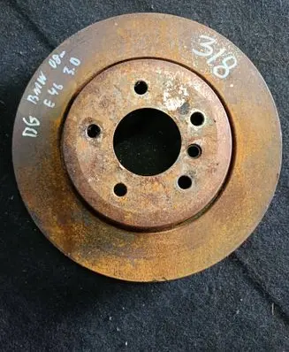 BMW 3 E46 Rear brake disc