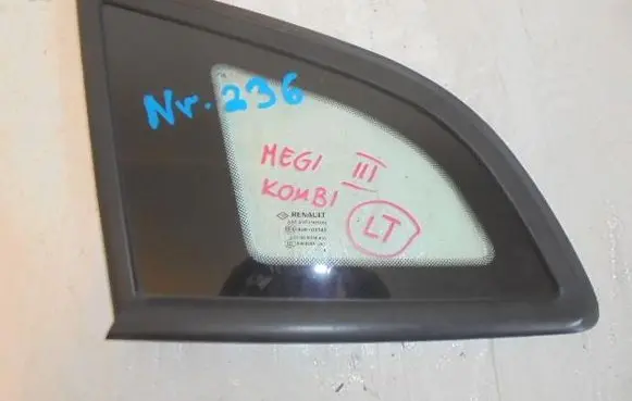 Renault Laguna III Rear windscreen/windshield window 