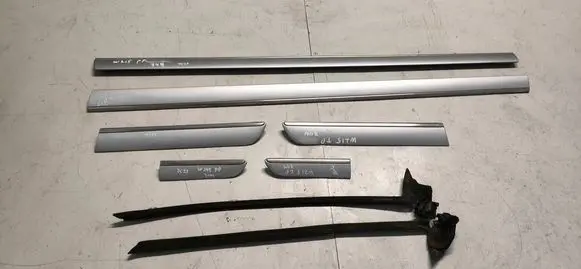 Mercedes-Benz CL C215 Front door glass trim molding