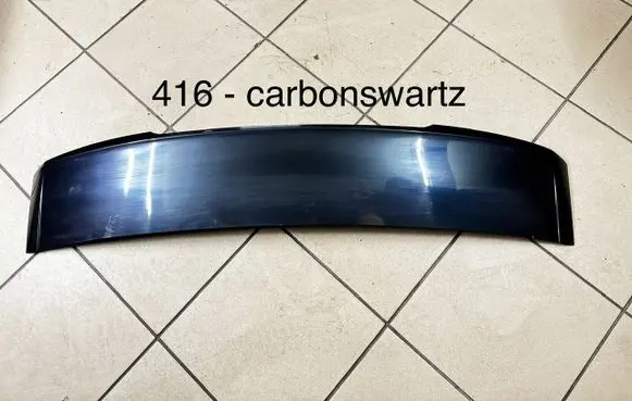 Tailgate/trunk spoiler
