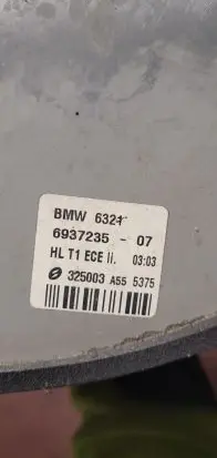 BMW 7 E65 E66 Rear/tail lights 6937235