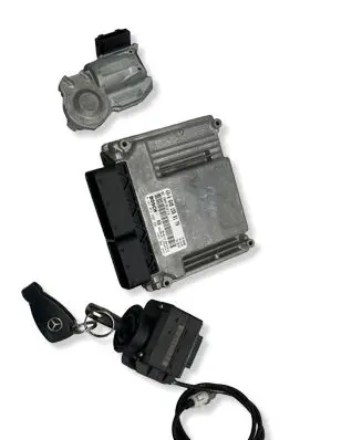 Mercedes-Benz E W211 Engine ECU kit and lock set A6481500179 2115451408
