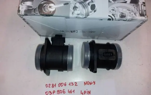 Skoda Roomster (5J) Mass air flow meter 03P906461 0281006132