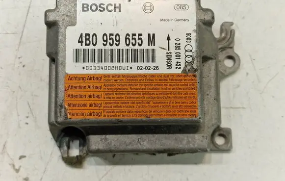 Audi A6 S6 C5 4B Airbag control unit/module 4B0959655M 0285001432