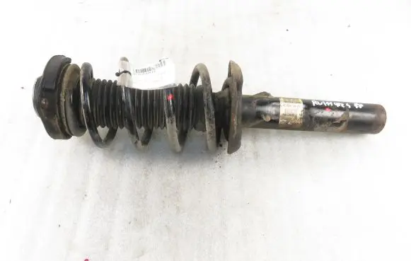 Front shock absorber with coil spring