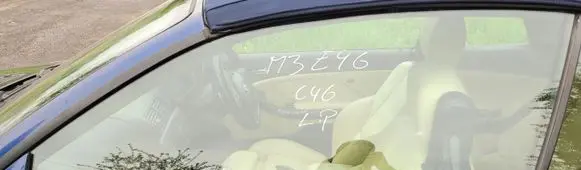BMW M3 Sliding door window/glass 