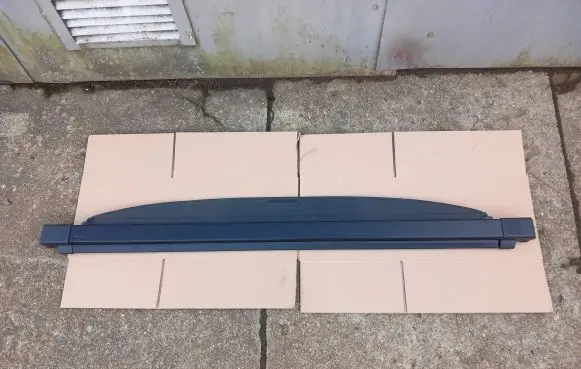 Parcel shelf load cover