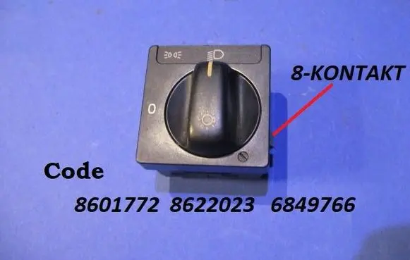 Volvo C70 Light switch 8601772 8622023