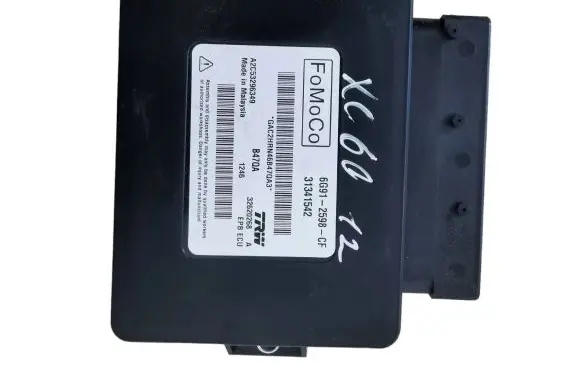 Volvo XC60 Hand brake control module 6G912598CF 31341542 A2C53296349