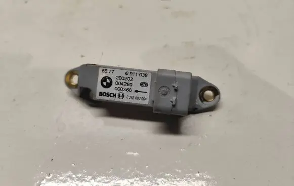 Airbag deployment crash/impact sensor