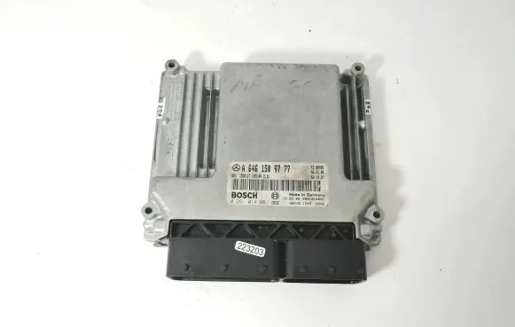 Mercedes-Benz CLK A209 C209 Engine control unit/module 0281014661 A6461509777