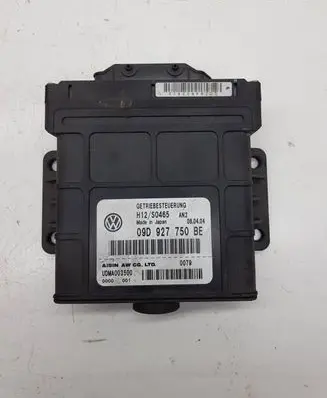 Volkswagen Touareg I Gearbox control unit/module 09D927750BE