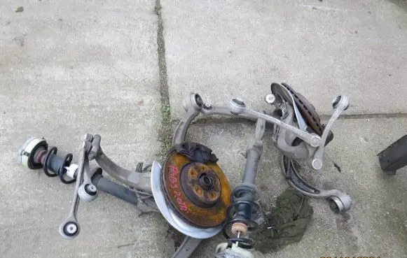 Audi A4 S4 B9 Front wheel hub spindle knuckle