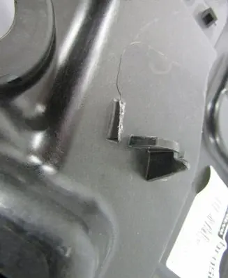 Volvo V60 Rear window lifting mechanism without motor 30784313