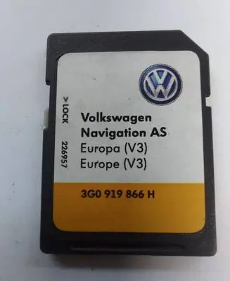 Volkswagen PASSAT B7 Navigation maps CD/DVD 3G0919866H
