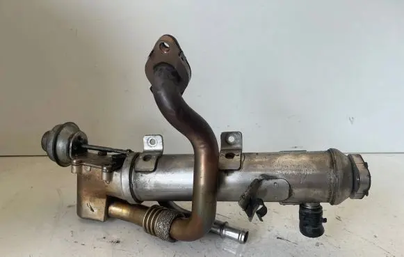 EGR valve cooler